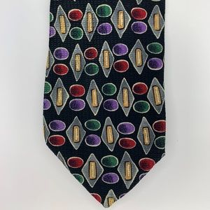 Robert Talbott 100% Silk Geometric Tie NWOT